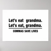Commas Rettete Grandmas Poster (Vorne)