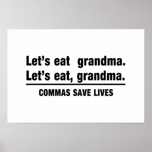 Commas Rettete Grandmas Poster