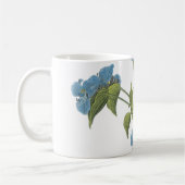 Commelina (Commelina tuberosa) von Redouté Kaffeetasse (Links)