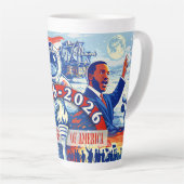 Commemorative 1776-2026 USA Personalized Milchtasse (Rechte Ecke)