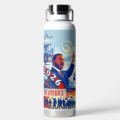 Commemorative 1776-2026 USA Personalized Trinkflasche (Rückseite)