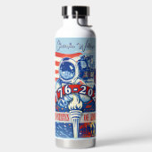 Commemorative 1776-2026 USA Personalized Trinkflasche (links)