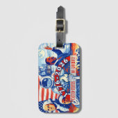 Commemorative 1776-2026 USA Semiquincentennial  Gepäckanhänger (Vorderseite Vertikal)