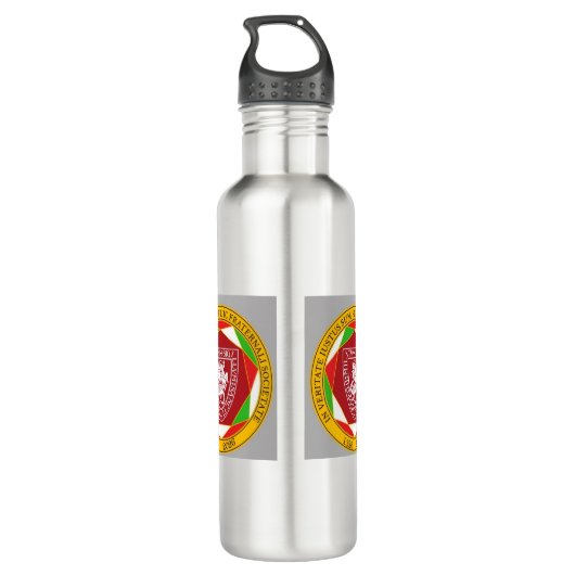 Commemorative 700th Anniversary Water Bottle Edelstahlflasche (Rückseite)