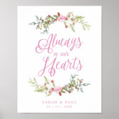 Commemorative Design Loved Ones in Loving Memory Poster (Vorne)