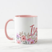 Commemorative floral mug tasse (Links)