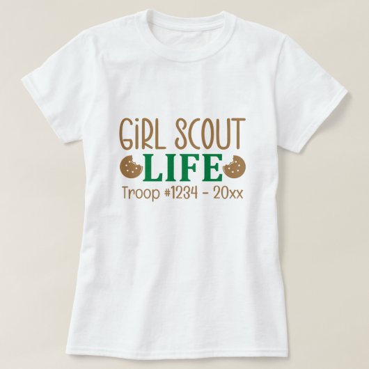 Commemorative Girl Scout Life T-Shirt (Design vorne)