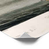 Commencement of the Battle of Trafalgar, 21st Octo Poster (Ecke)