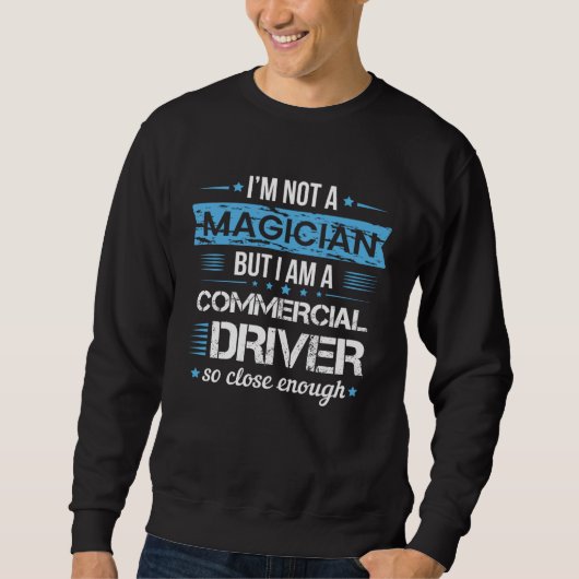 Commercial Driver for School Bus Jobs Fans Sweatshirt (Vorderseite)