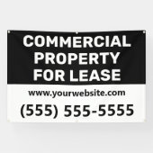Commercial Property for Lease Banner (Horizontal)