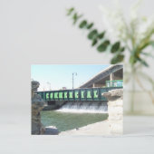 Commercial Slip Falls Postkarte (Stehend Vorderseite)