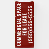 Commercial Space for Lease Banner (Vertikal)