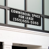 Commercial Space for Lease Banner (Äußeres Gebäude)