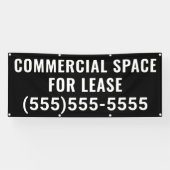 Commercial Space for Lease Banner (Horizontal)