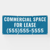 Commercial Space for Lease Banner (Horizontal)