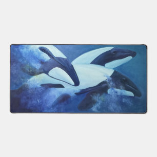 Commerson-Delfine Schreibtischunterlage