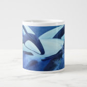 Commersons Dolphins Jumbo-Tasse (Vorderseite)
