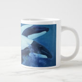 Commersons Dolphins Jumbo-Tasse (Rechts)