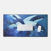 Commersons Dolphins Schreibtischunterlage (Tastatur & Maus)