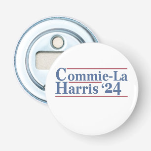 Commie-La Harris 2024 Funny Anti Kamala Harris Flaschenöffner