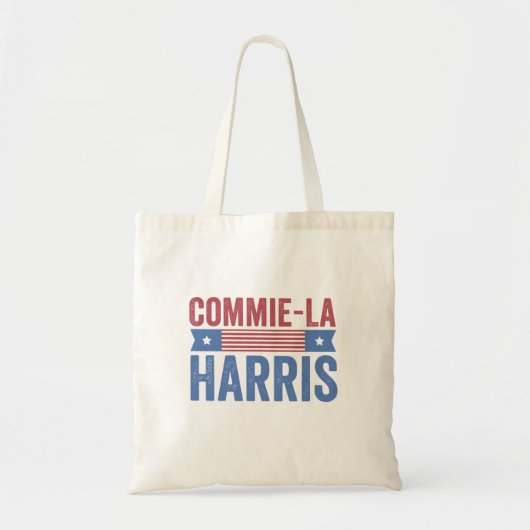 Commie-La Harris 2024 Funny Anti Kamala Harris Tragetasche (Vorne)