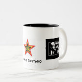 Commie: Revolution, Commiestern, Commie: revoluti… Zweifarbige Tasse (VorderseiteRechts)