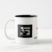 Commie: Revolution, Commiestern, Commie: revoluti… Zweifarbige Tasse (Links)