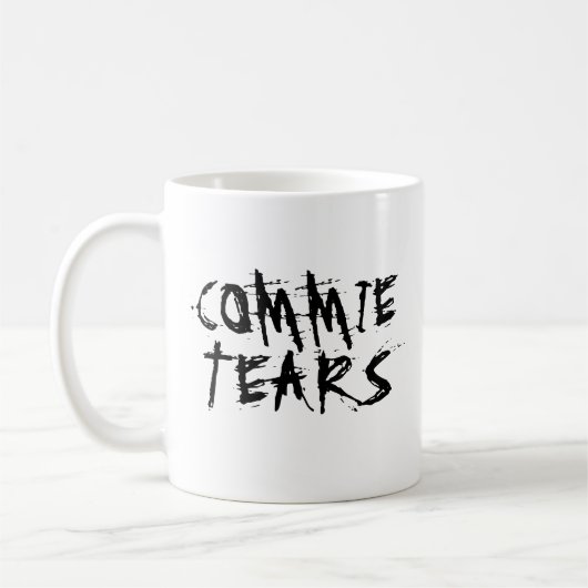 Commie-Risse Kaffeetasse (Links)