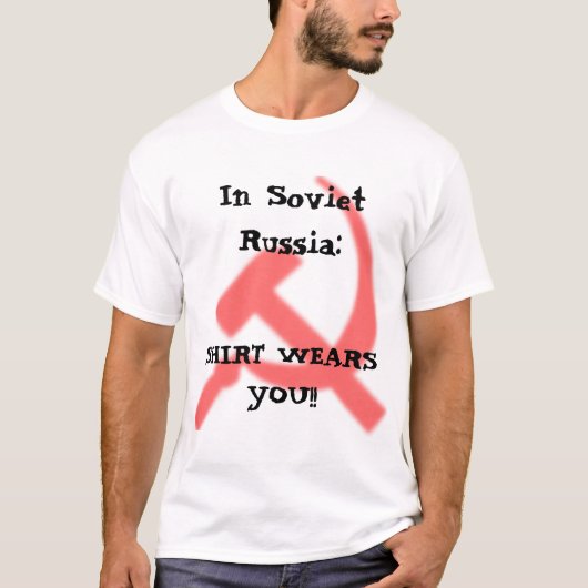 Commie-Shirt T-Shirt (Vorderseite)