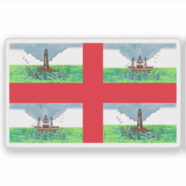 Commissioners of Irish Lights flag,Ireland,pre1970 Aufkleber