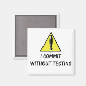 Commit Magnet (Vorderseite/Rückseite)