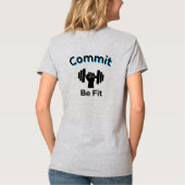 Commit To Be Fit ASCENT T-Shirt (Rückseite)