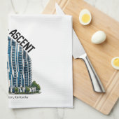 Commit To Be Fit ASCENT T-Shirt Geschirrtuch (Viertel Falte)