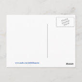 Commit to the Lord Bible Quote Tshirts Postkarte (Rückseite)