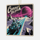 Commit To The Process Keramikornament (Links)