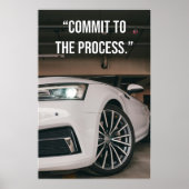 Commit to the Process Quote Poster (Vorne)