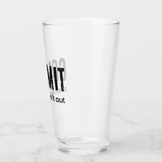 Commit und dann Abbildung It Out Glas (Links)