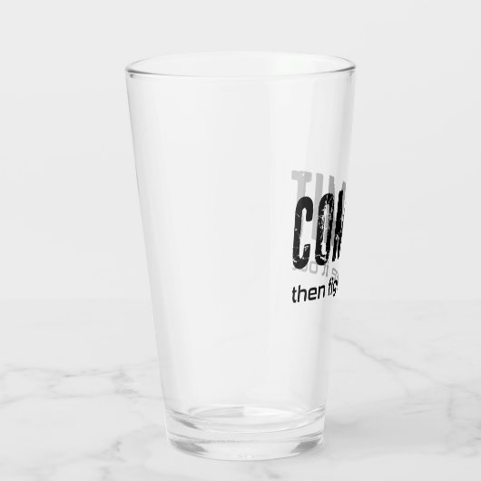 Commit und dann Abbildung It Out Glas (Rechts)