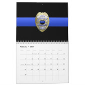 Commo 911 Dispatch Thin Blue Line-Kalender Kalender (Feb 2027)