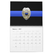 Commo 911 Dispatch Thin Blue Line-Kalender Kalender (Feb 2027)
