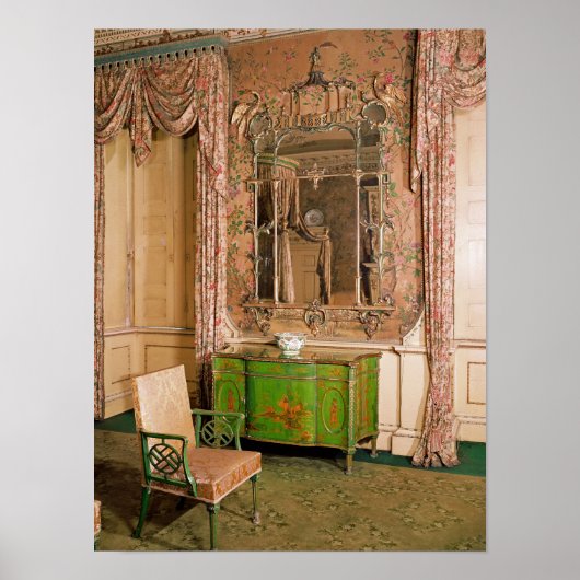 Commode and chair in the state bedchamber poster (Vorne)