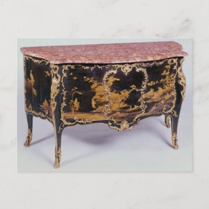 Commode, Französisch, Mitte des 18. Jahrhunderts Postkarte
