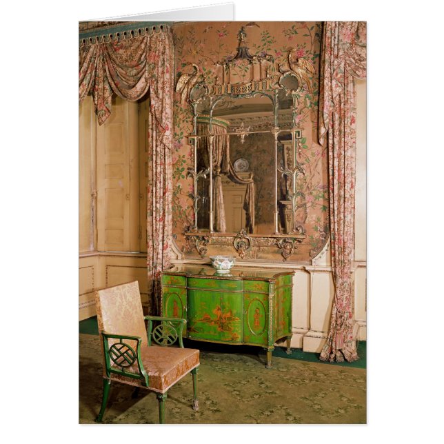 Commode und Stuhl im Staat Bedchamber (Vorne)