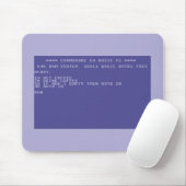 Commodore 64 Trinke Kaffee Basic Programm Mauspad (Mit Mouse)