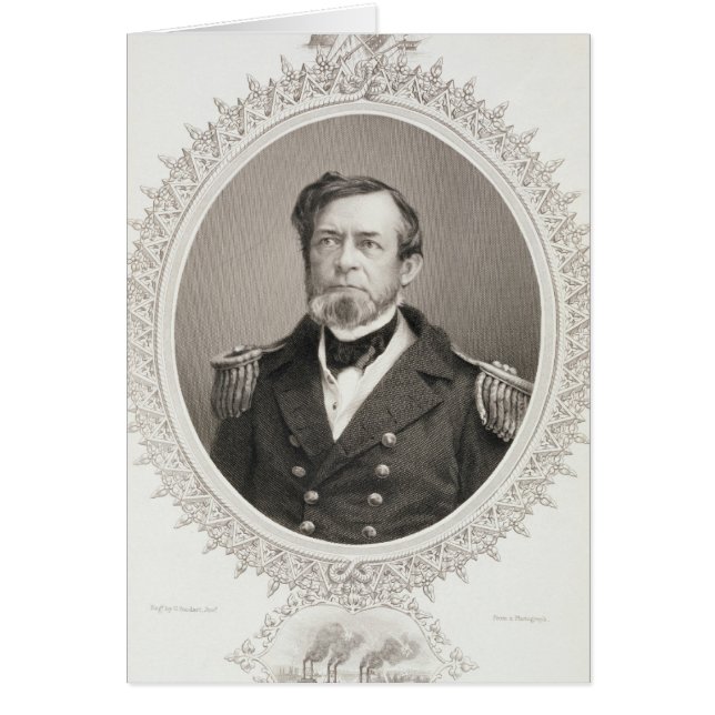 Commodore Andrew Hull Foote (Vorne)