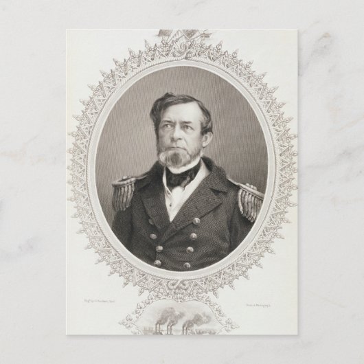 Commodore Andrew Hull Foote Postkarte (Vorderseite)
