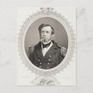 Commodore Andrew Hull Foote Postkarte