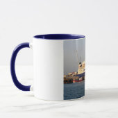 Commodore Clipper in St Peter Port, Guernsey Tasse (Links)