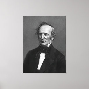 Commodore Cornelius Vanderbilt Portrait um 1850 Leinwanddruck