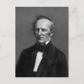 Commodore Cornelius Vanderbilt Portrait um 1850 Postkarte (Vorderseite)
